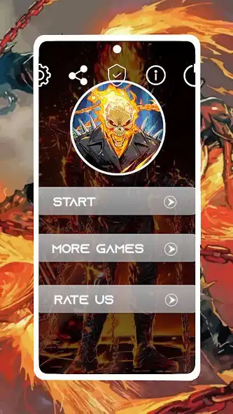 Play Ghost rider video call  and enjoy Ghost rider video call with UptoPlay