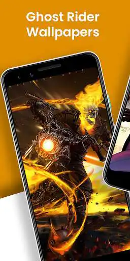 Play Ghost Rider Wallpaper HD 4K  and enjoy Ghost Rider Wallpaper HD 4K with UptoPlay