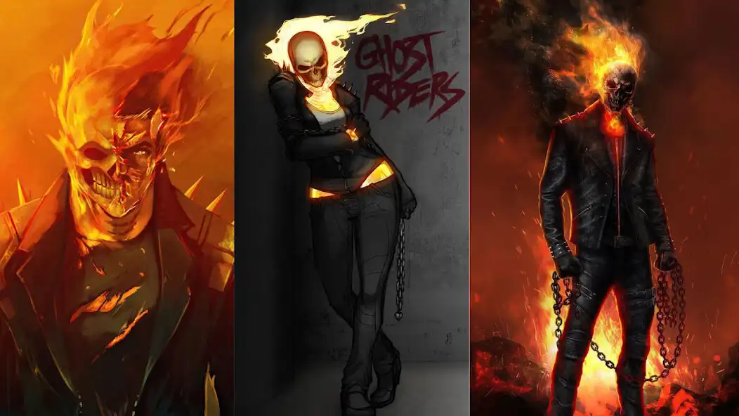 Play Ghost Rider Wallpaper HD as an online game Ghost Rider Wallpaper HD with UptoPlay