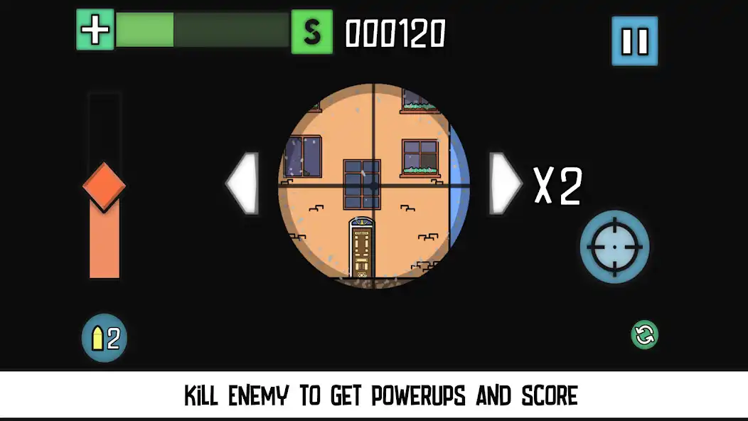 Play Ghost Sniper shooter game as an online game Ghost Sniper shooter game with UptoPlay