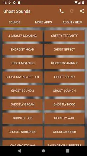 Play Ghosts Sounds  and enjoy Ghosts Sounds with UptoPlay