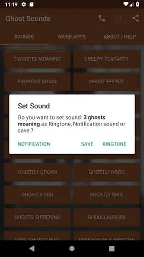 Play Ghosts Sounds as an online game Ghosts Sounds with UptoPlay