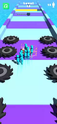 Play Giant Clash run rush race 3D as an online game Giant Clash run rush race 3D with UptoPlay