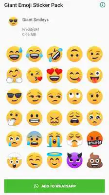 Play Giant Emoji Stickers - WAStickerApps