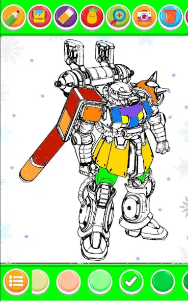 Play Giant Robot Hero Coloring  and enjoy Giant Robot Hero Coloring with UptoPlay
