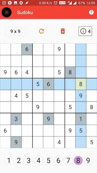 Play Giant Sudoku as an online game Giant Sudoku with UptoPlay