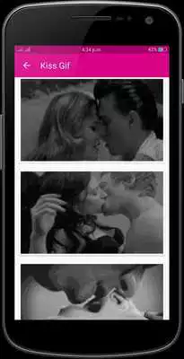 Play Gif Romantic Kiss Collection
