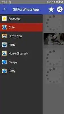Play Gif stickers for Chat Apps