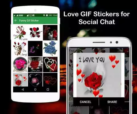 Play GIF Stickers for WhatsApp ,Instagram and Facebook