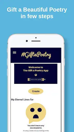Play Gift a Poetry - Poetry Maker as an online game Gift a Poetry - Poetry Maker with UptoPlay