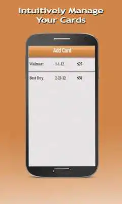 Play Gift Card Keeper