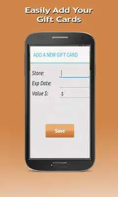 Play Gift Card Keeper