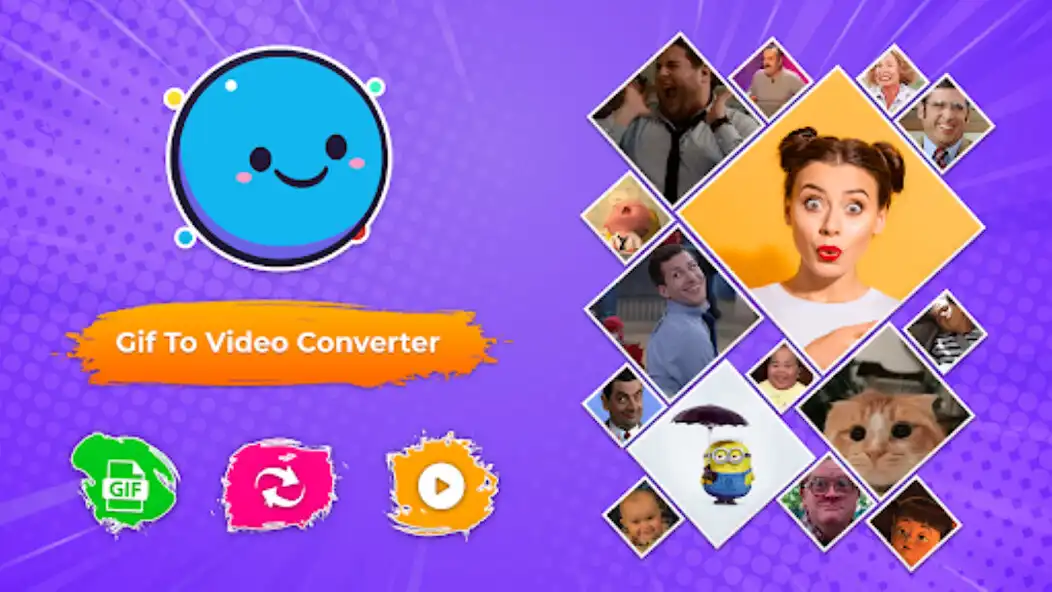 Play GIF to Video :GIF Maker Editor  and enjoy GIF to Video :GIF Maker Editor with UptoPlay