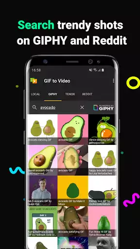 Play Gif to Video
