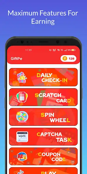 Play GiftPe: Earn Redeem code  and enjoy GiftPe: Earn Redeem code with UptoPlay