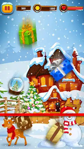 Play Gift Smash - Christmas Mania as an online game Gift Smash - Christmas Mania with UptoPlay