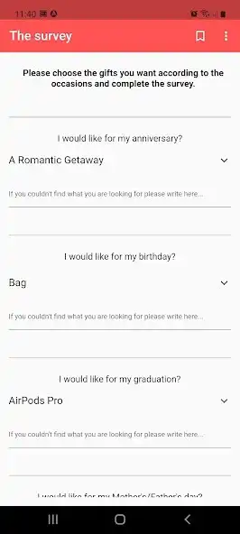 Play Gift Suggester as an online game Gift Suggester with UptoPlay