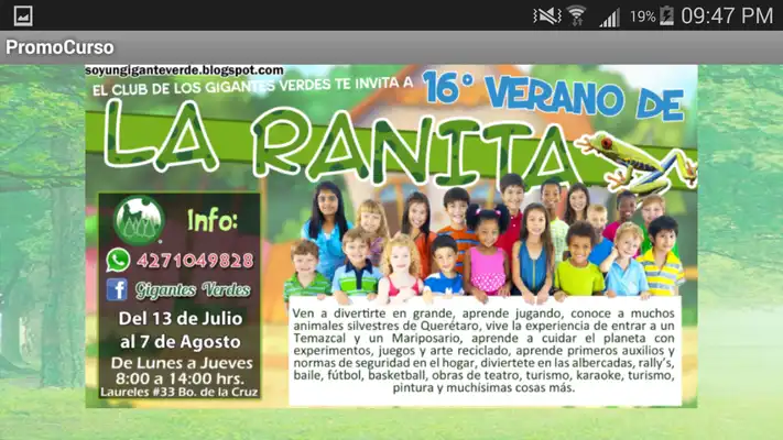 Play Gigantes Verdes App