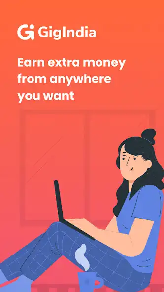 Play GigIndia: Earn money online  and enjoy GigIndia: Earn money online with UptoPlay