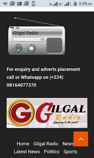 Play Gilgal Radio Play Gilgal Radio