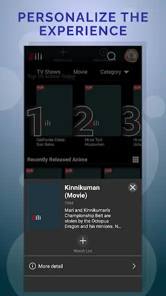 Play Gili Anime - Watch  Discovery as an online game Gili Anime - Watch  Discovery with UptoPlay