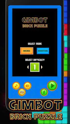 Play Gimbot - Classic Brick Puzzle Games  and enjoy Gimbot - Classic Brick Puzzle Games with UptoPlay