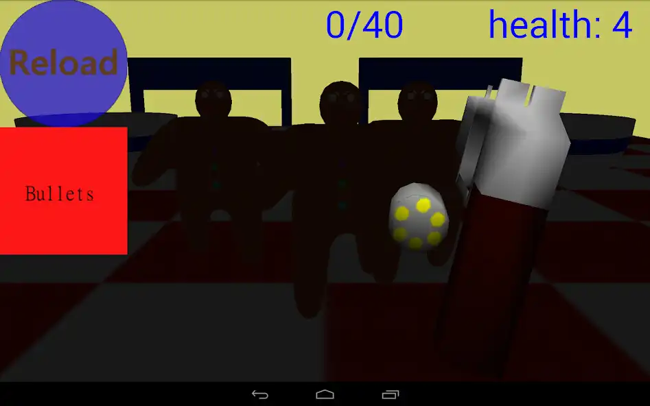 Play gingerbread gunner(indie game) as an online game gingerbread gunner(indie game) with UptoPlay