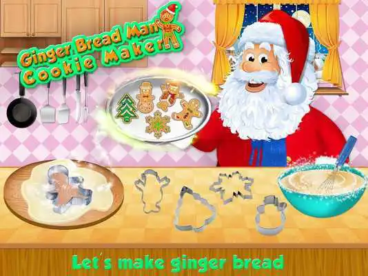 Play Ginger Bread Man Cookie Maker Bakery Chef Play Ginger Bread Man Cookie Maker Bakery Chef