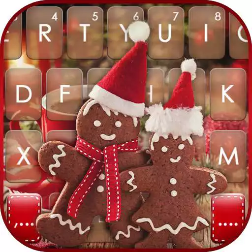 Play Gingerbread Man Keyboard Background APK