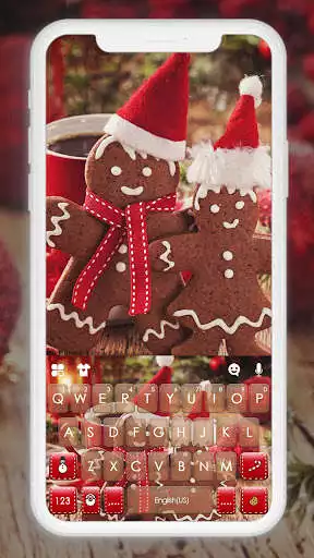 Play Gingerbread Man Keyboard Background  and enjoy Gingerbread Man Keyboard Background with UptoPlay
