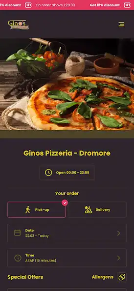 Play Ginos Pizzerias  and enjoy Ginos Pizzerias with UptoPlay