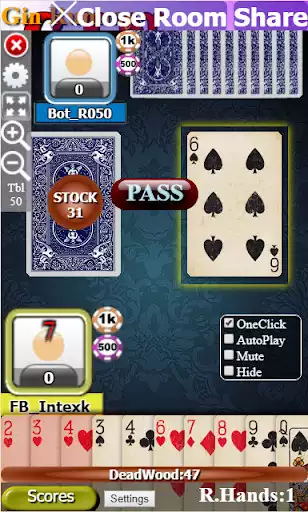 Play Gin Rummy Nidink  and enjoy Gin Rummy Nidink with UptoPlay