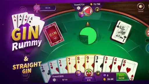Play Gin Rummy - Online Card Game  and enjoy Gin Rummy - Online Card Game with UptoPlay