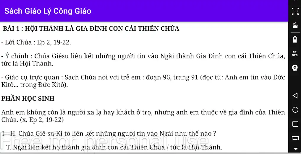 Play Giáo Lý Công Giáo Việt Nam as an online game Giáo Lý Công Giáo Việt Nam with UptoPlay