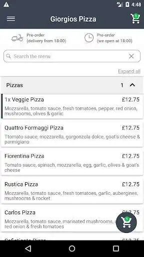 Play Giorgios Pizza as an online game Giorgios Pizza with UptoPlay