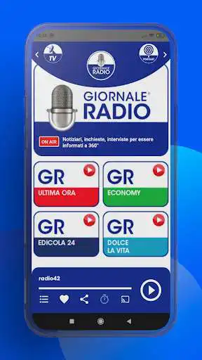 Play Giornale Radio  and enjoy Giornale Radio with UptoPlay