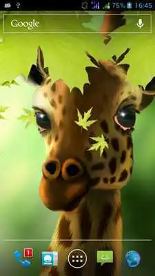 Play Giraffe HD Parallax Live Wallpaper Free