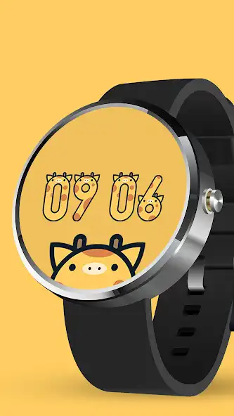 Play Giraffe Watch Face  and enjoy Giraffe Watch Face with UptoPlay