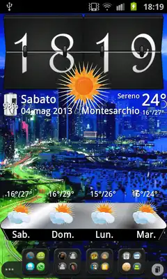 Play Girasole theme, PR.CLK wea