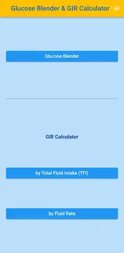 Play GIR calculator with Glucose blender  and enjoy GIR calculator with Glucose blender with UptoPlay