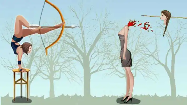 Play Girl Apple Shooter