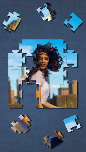 Play GIrl Art Puzzle - Jigsaw World as an online game GIrl Art Puzzle - Jigsaw World with UptoPlay