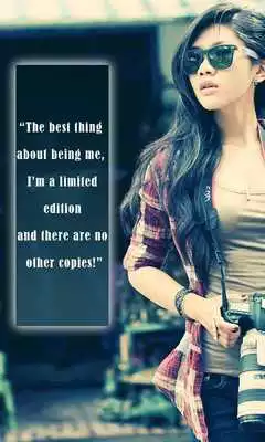 Play Girl Attitude Status  Quotes