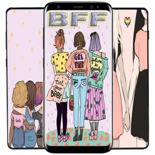 Play Girl BFF Wallpaper APK