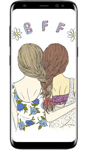 Play Girl BFF Wallpaper  and enjoy Girl BFF Wallpaper with UptoPlay