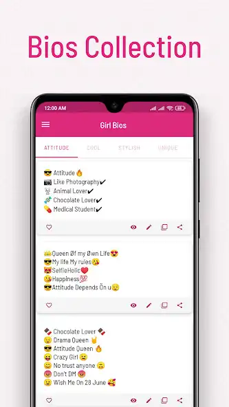 Play Girl Bios: Insta Bio for Girls  and enjoy Girl Bios: Insta Bio for Girls with UptoPlay