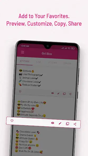 Play Girl Bios: Insta Bio for Girls as an online game Girl Bios: Insta Bio for Girls with UptoPlay