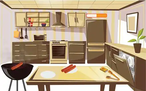 Play Girl Cook House Adventure as an online game Girl Cook House Adventure with UptoPlay