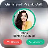 Free play online Girlfriend Call Prank APK