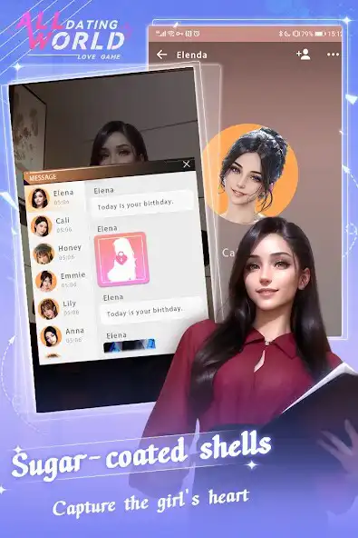 Play Girl Friend：Date Sim  and enjoy Girl Friend：Date Sim with UptoPlay